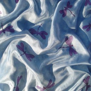 Kézzel festett selyemkendő